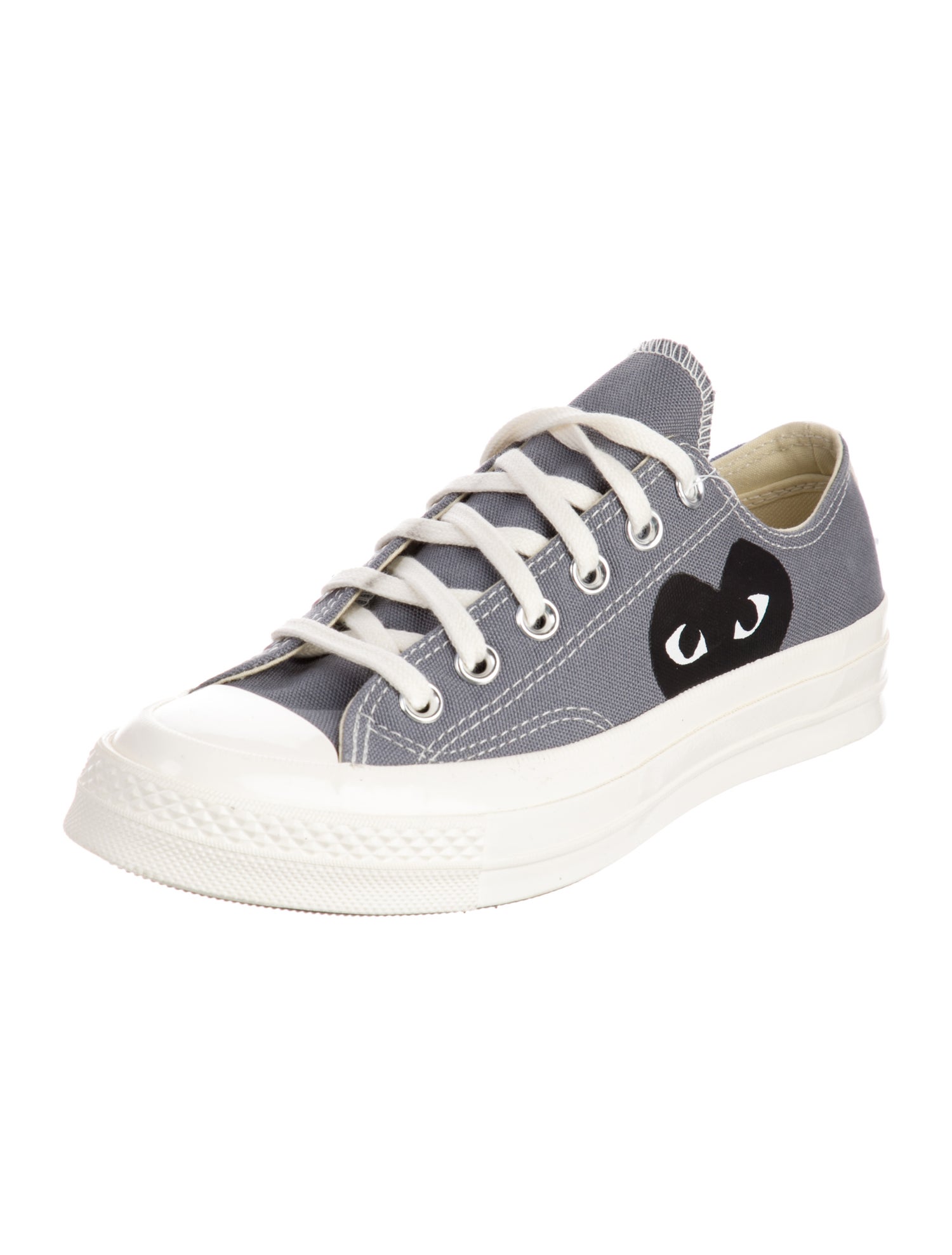 Comme des Garçons Play x Converse Canvas Graphic Print Sneakers
