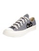 Comme des Garçons Play x Converse Canvas Graphic Print Sneakers