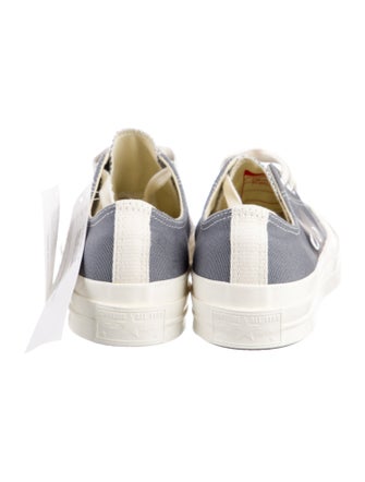 Comme des Garçons Play x Converse Canvas Graphic Print Sneakers