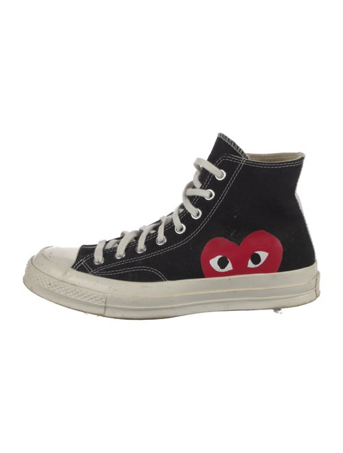Comme des Garçons Play x Converse Canvas Printed Sneakers