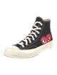Comme des Garçons Play x Converse Canvas Printed Sneakers
