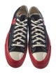 Comme des Garçons Play x Converse Canvas Printed Sneakers w/ Tags
