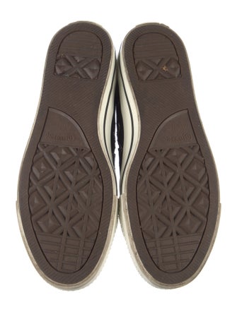 Comme des Garçons Play x Converse Canvas Printed Sneakers