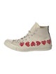 Comme des Garçons Play x Converse Canvas Printed Sneakers
