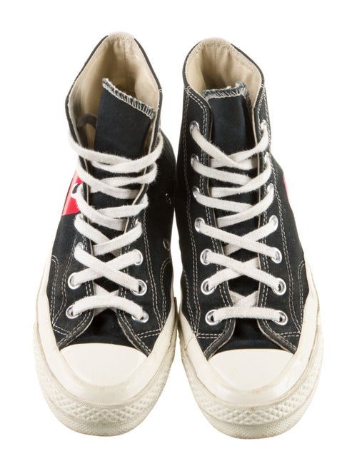 Comme des Garçons Play x Converse Canvas Printed Sneakers
