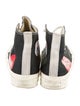 Comme des Garçons Play x Converse Canvas Printed Sneakers