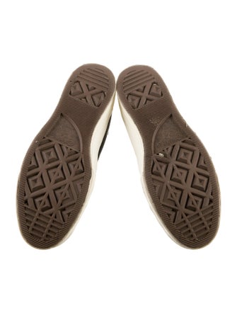 Comme des Garçons Play x Converse Canvas Printed Sneakers