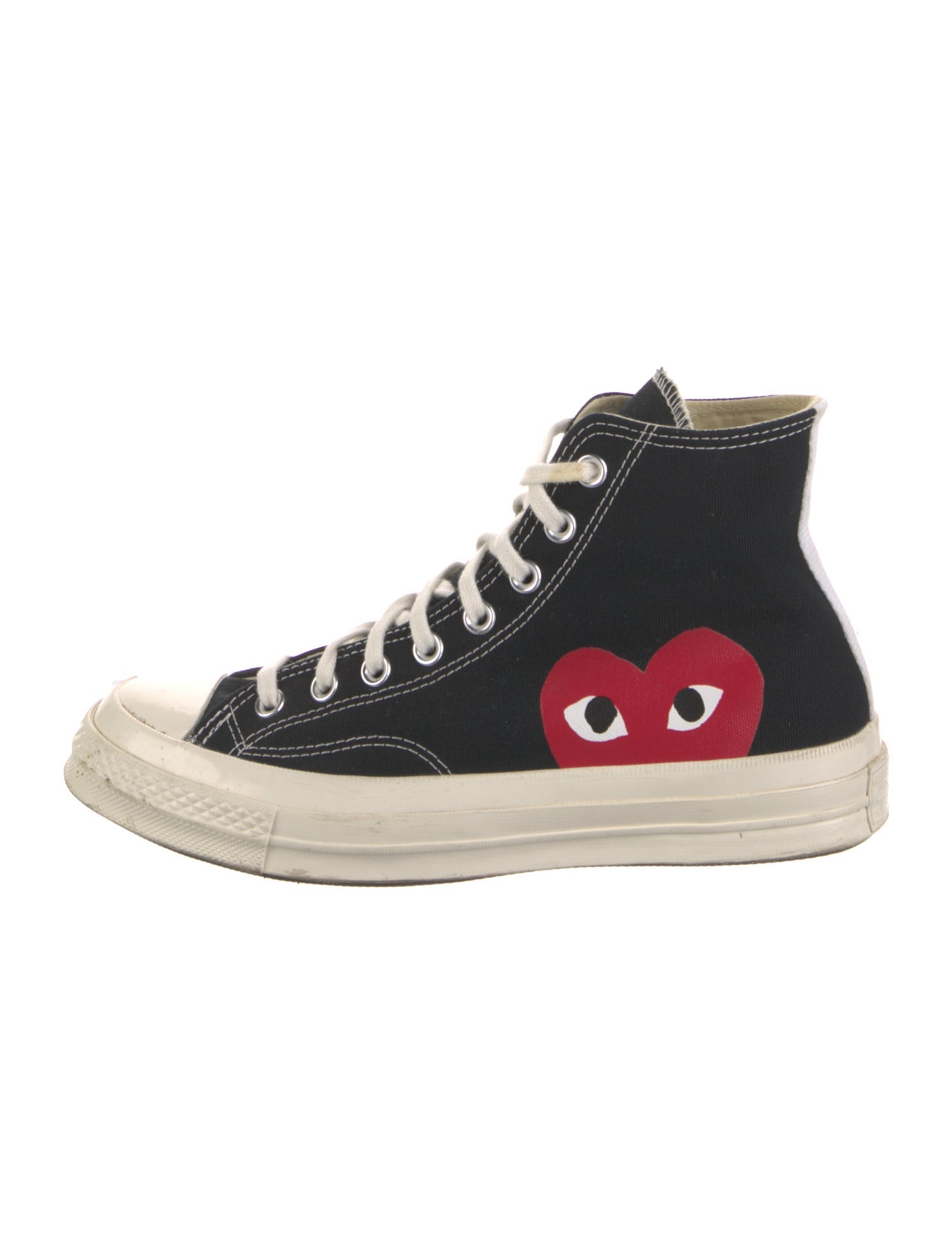 Comme des Garçons Play x Converse Canvas Printed Sneakers