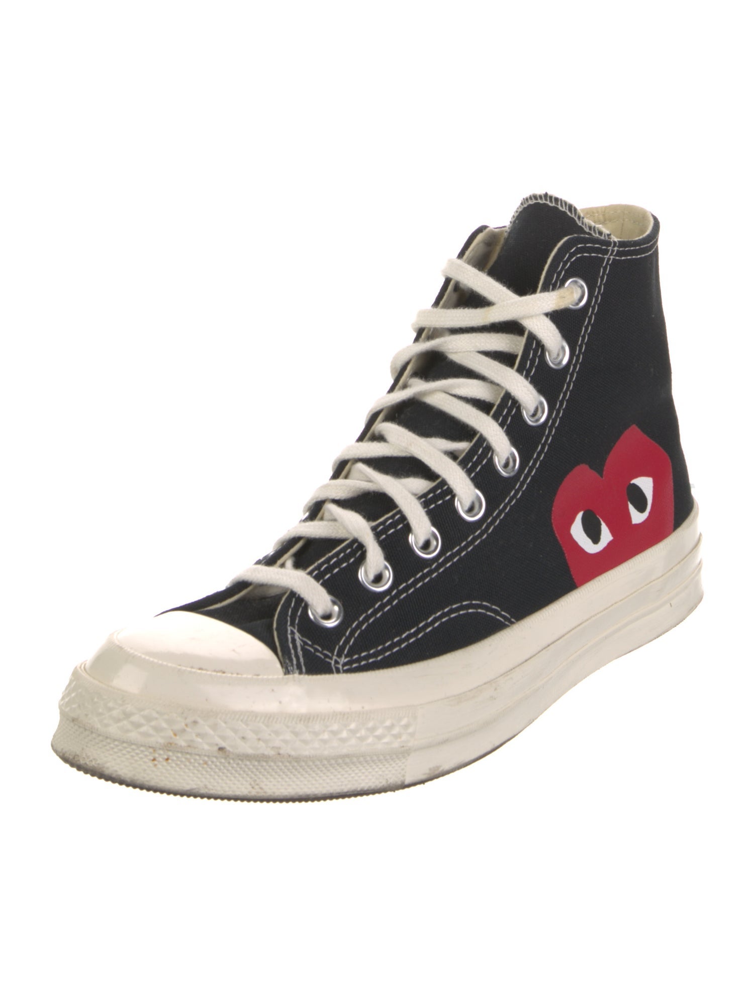 Comme des Garçons Play x Converse Canvas Printed Sneakers