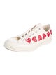 Comme des Garçons Play x Converse Canvas Colorblock Pattern Sneakers
