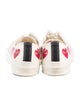Comme des Garçons Play x Converse Canvas Colorblock Pattern Sneakers