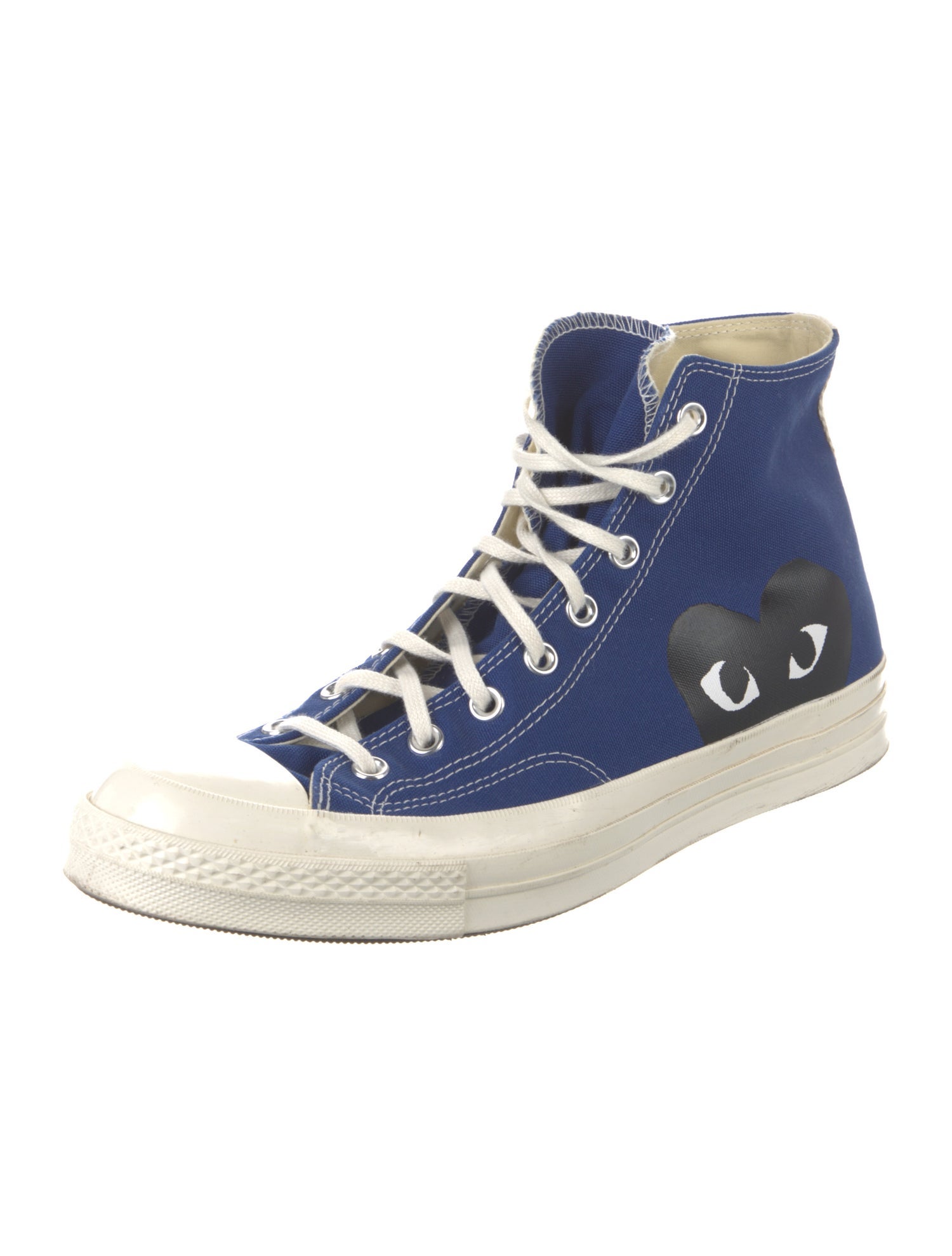 Comme des Garçons Play x Converse Canvas Printed Sneakers