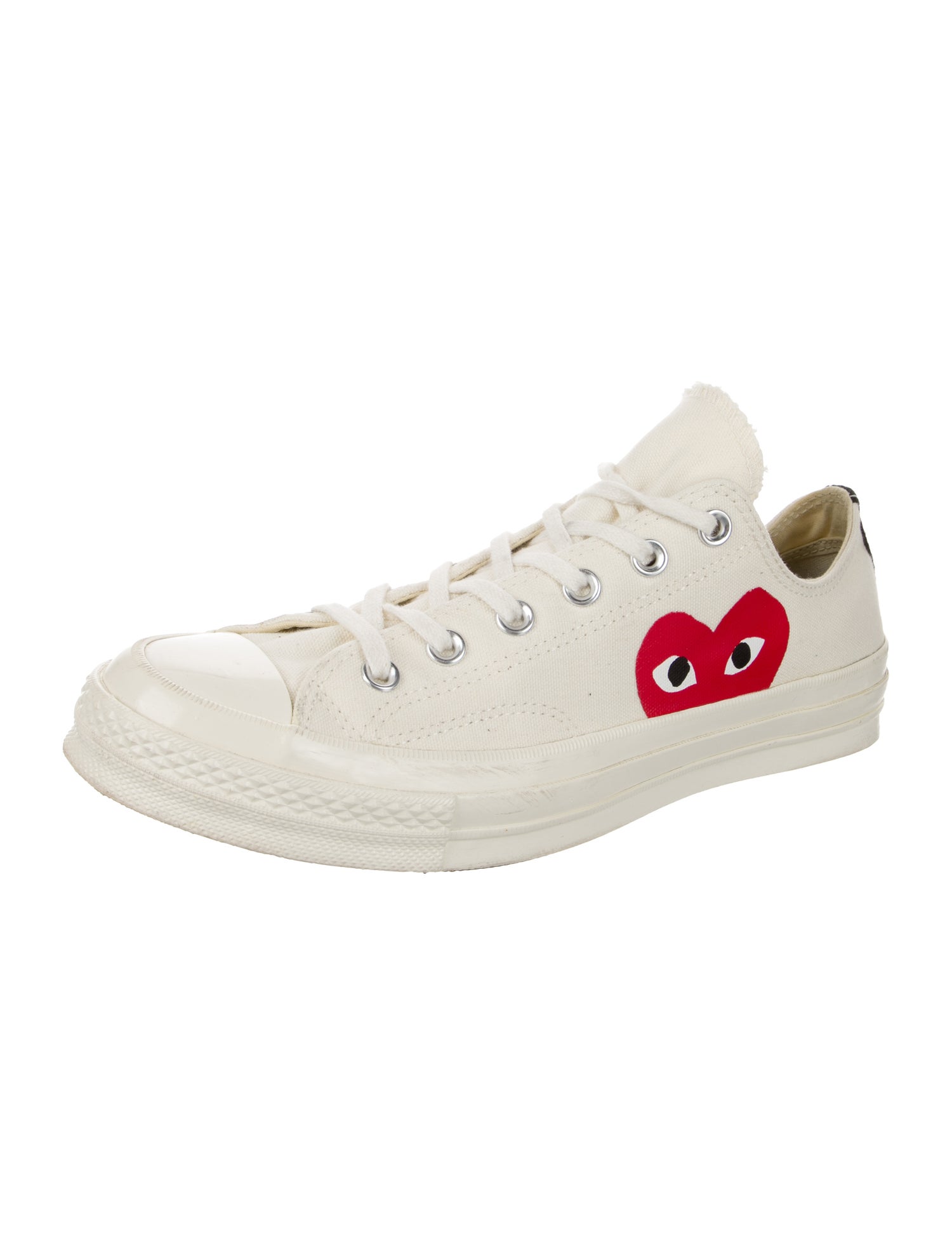 Comme des Garçons Play x Converse Canvas Graphic Print Sneakers
