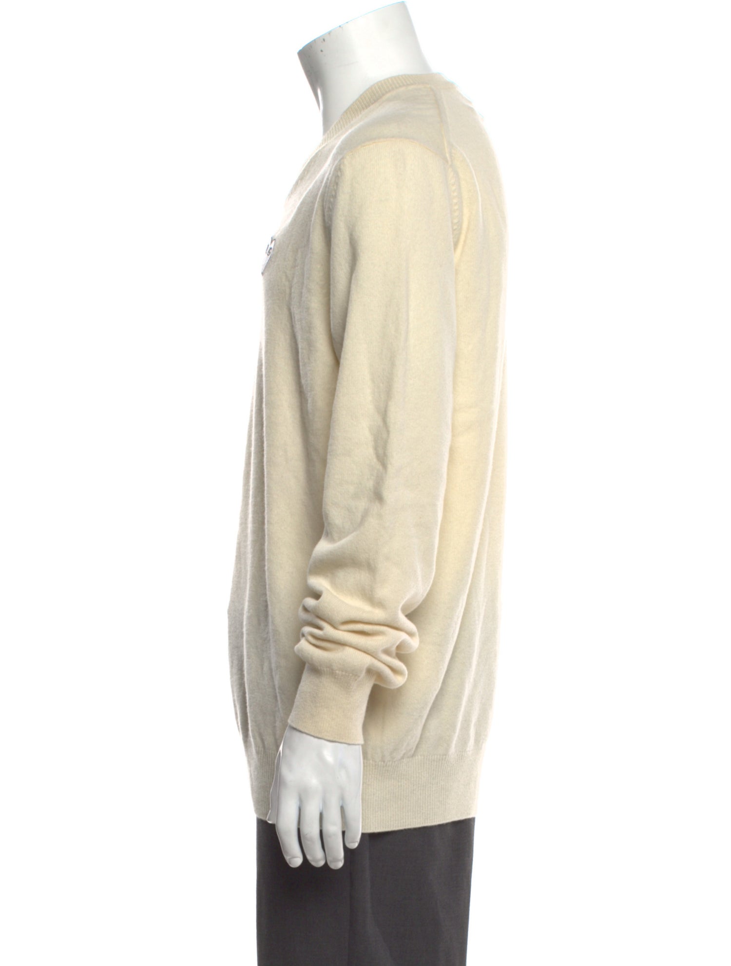 Comme des Garçons Play Wool Graphic Print Pullover w/ Tags