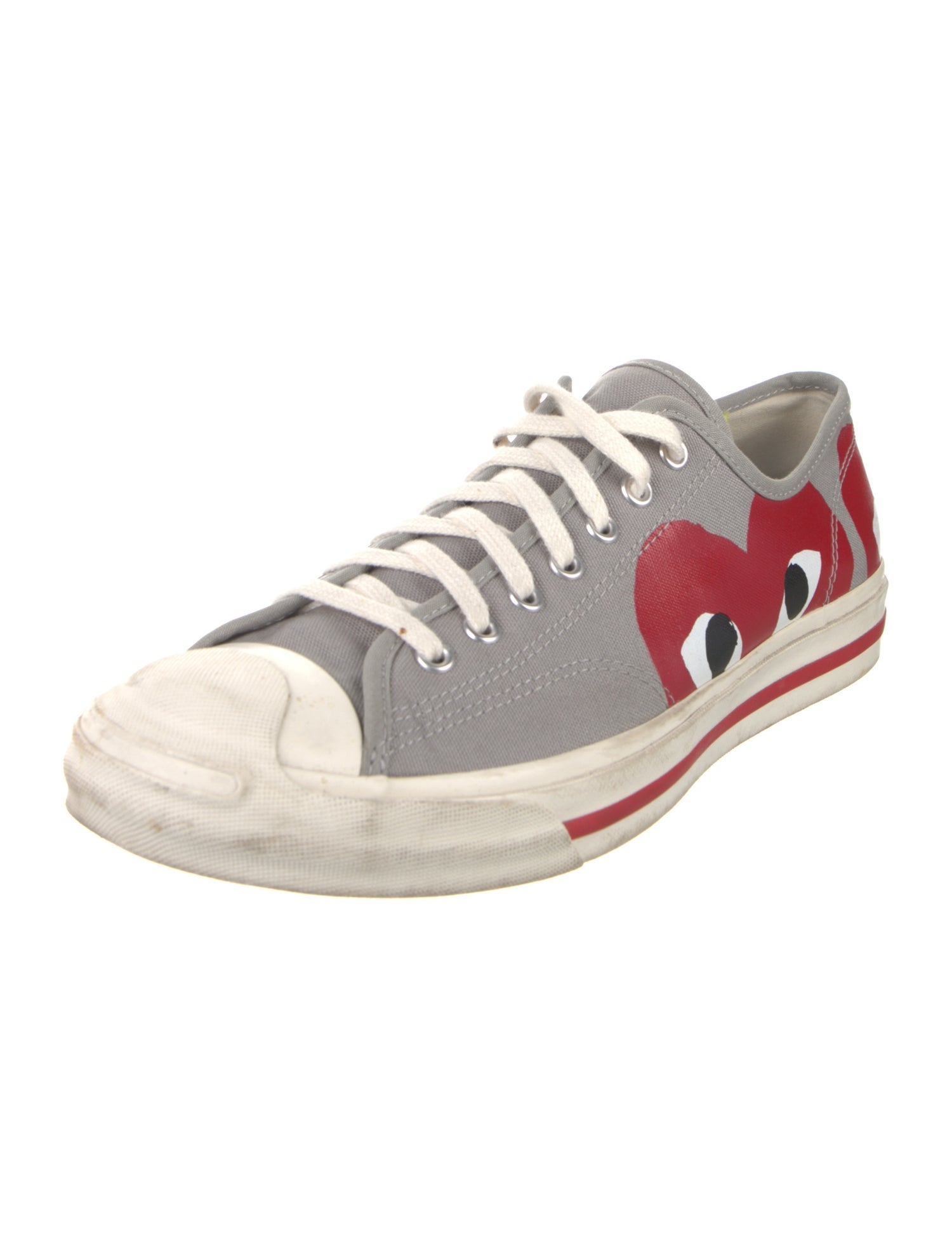 Comme des Garçons Play x Converse Canvas Graphic Print Sneakers