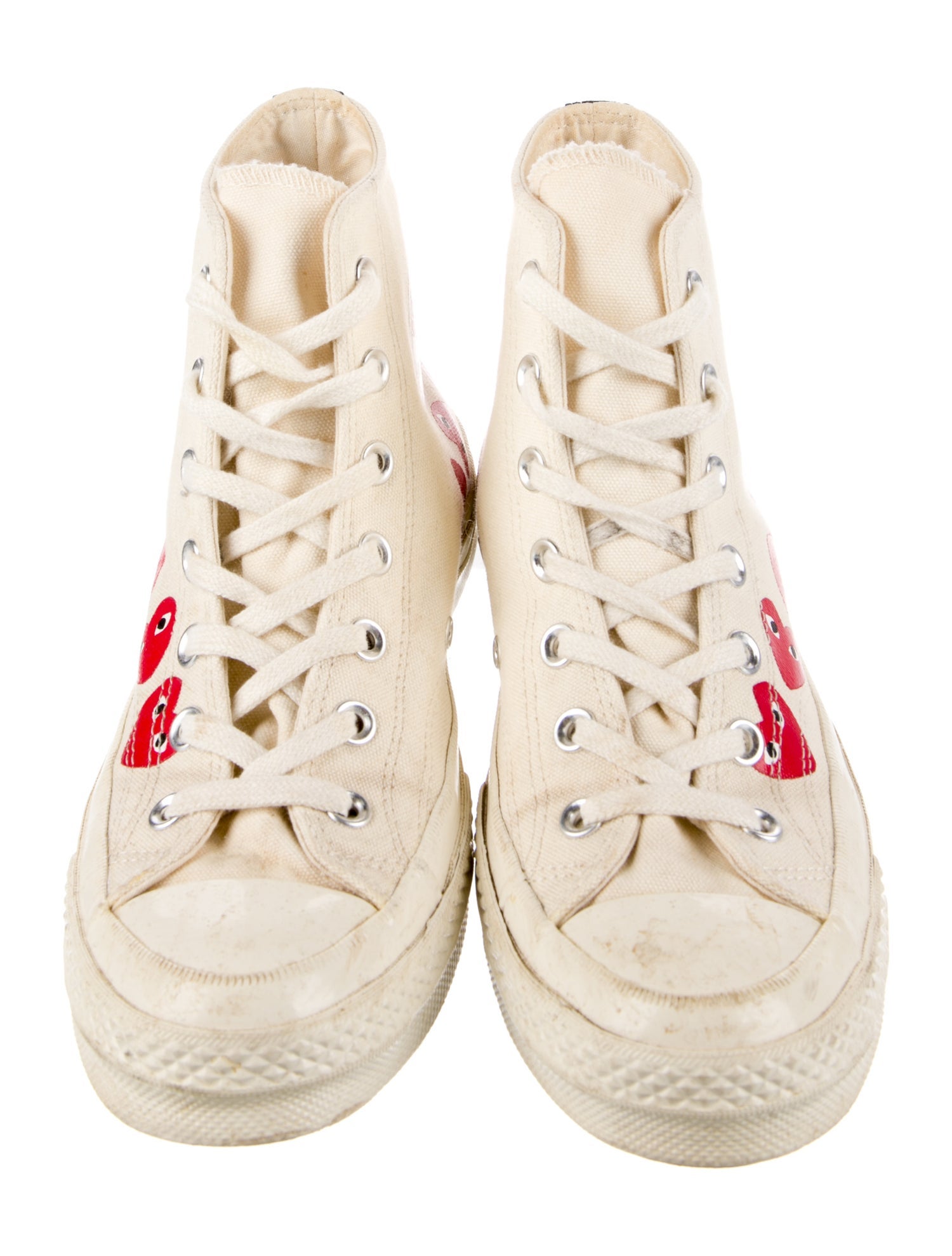 Comme des Garçons Play x Converse Canvas Graphic Print Sneakers