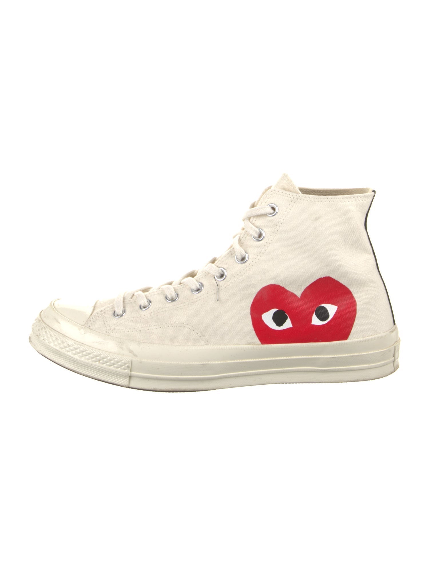Comme des Garçons Play x Converse Canvas Printed Sneakers
