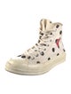 Comme des Garçons Play x Converse Canvas Polka Dot Print Sneakers