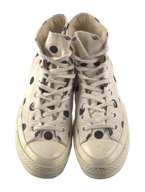 Comme des Garçons Play x Converse Canvas Polka Dot Print Sneakers
