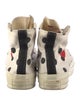 Comme des Garçons Play x Converse Canvas Polka Dot Print Sneakers