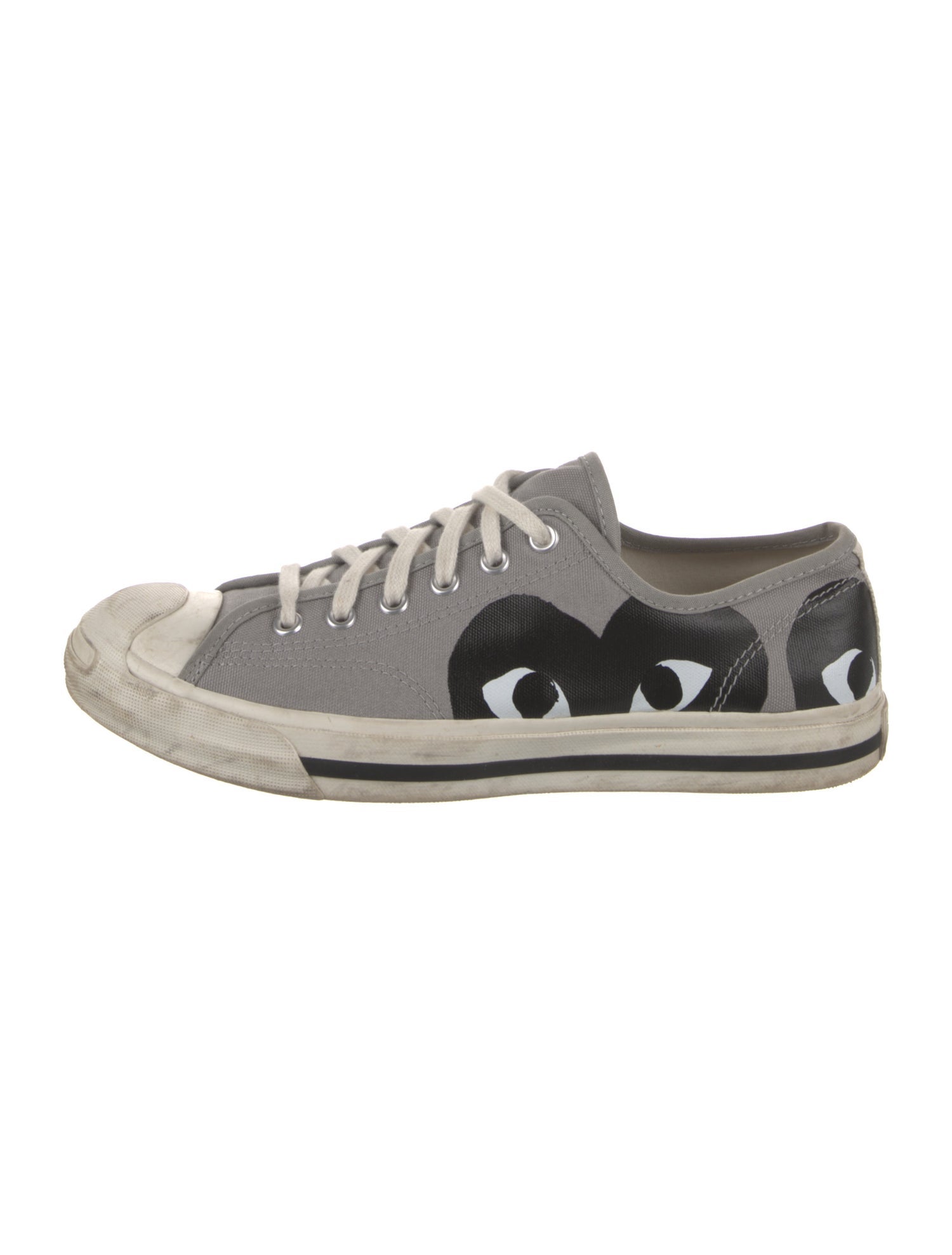 Comme des Garçons Play x Converse Canvas Graphic Print Sneakers