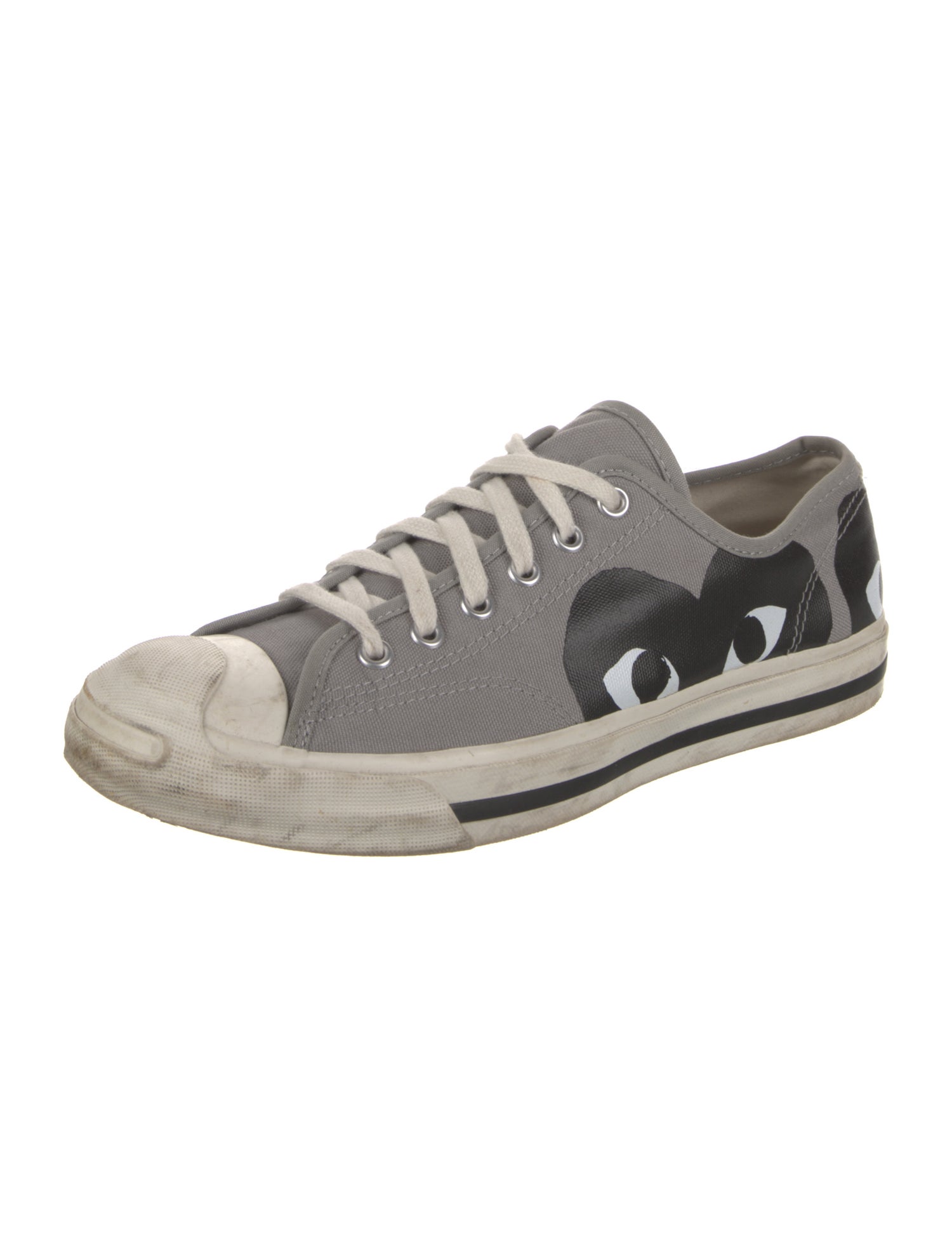Comme des Garçons Play x Converse Canvas Graphic Print Sneakers