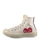 Comme des Garçons Play x Converse Canvas Printed Sneakers