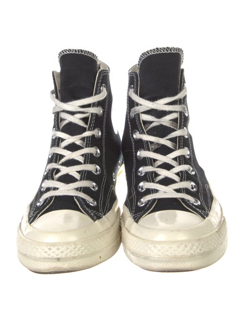 Comme des Garçons Play x Converse Canvas Printed Sneakers