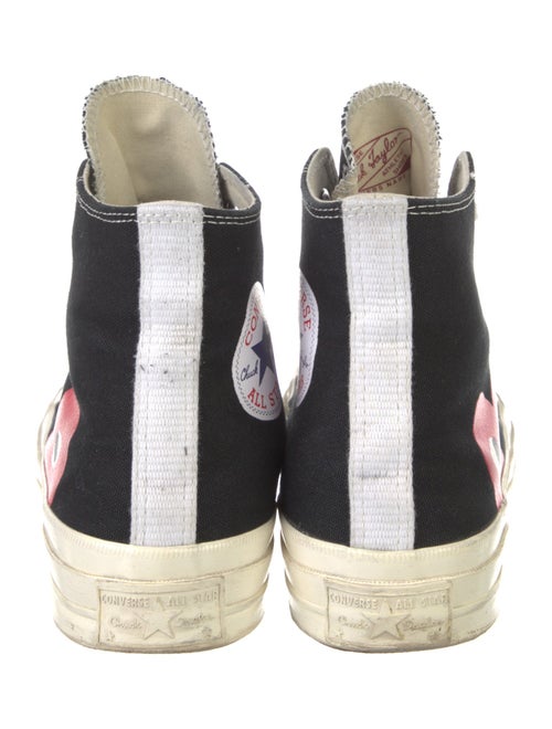 Comme des Garçons Play x Converse Canvas Printed Sneakers