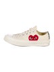 Comme des Garçons Play x Converse Canvas Printed Sneakers