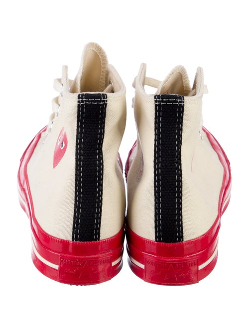 Comme des Garçons Play x Converse Canvas Printed Sneakers