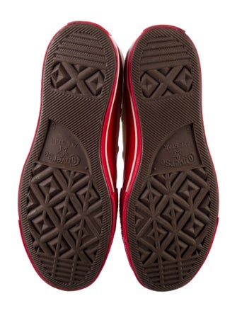 Comme des Garçons Play x Converse Canvas Printed Sneakers