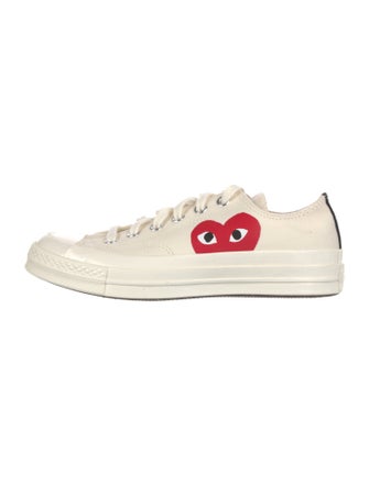 Comme des Garçons Play x Converse Canvas Graphic Print Sneakers