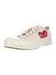 Comme des Garçons Play x Converse Canvas Graphic Print Sneakers