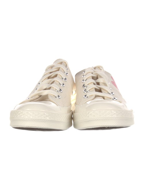 Comme des Garçons Play x Converse Canvas Graphic Print Sneakers