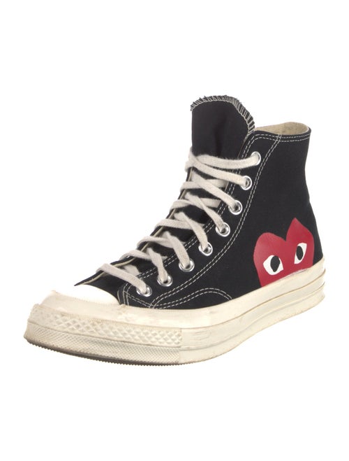Comme des Garçons Play x Converse Canvas Graphic Print Sneakers