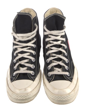 Comme des Garçons Play x Converse Canvas Graphic Print Sneakers
