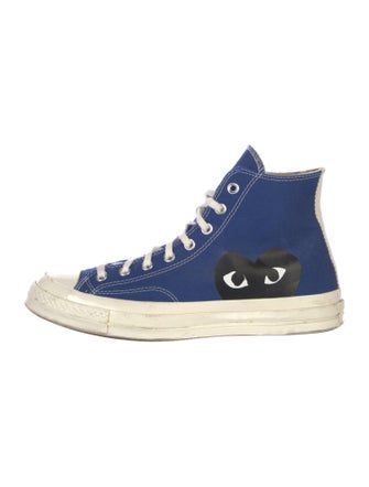 Comme des Garçons Play x Converse Canvas Graphic Print Sneakers