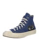 Comme des Garçons Play x Converse Canvas Graphic Print Sneakers