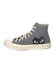 Comme des Garçons Play x Converse Canvas Printed Sneakers