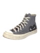 Comme des Garçons Play x Converse Canvas Printed Sneakers