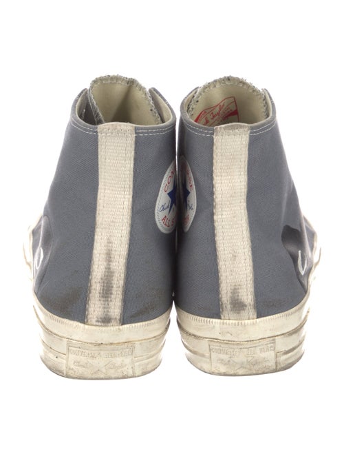 Comme des Garçons Play x Converse Canvas Printed Sneakers