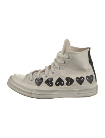 Comme des Garçons Play x Converse Canvas Sneakers