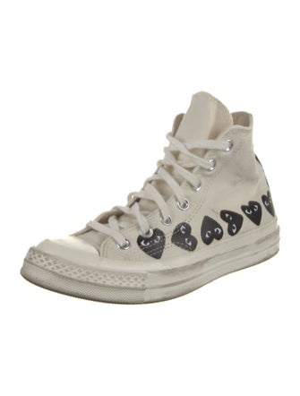 Comme des Garçons Play x Converse Canvas Sneakers