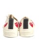 Comme des Garçons Play x Converse Canvas Printed Sneakers