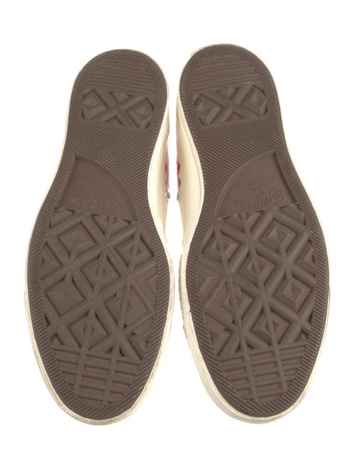 Comme des Garçons Play x Converse Canvas Printed Sneakers