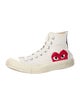 Comme des Garçons Play x Converse Canvas Printed Sneakers