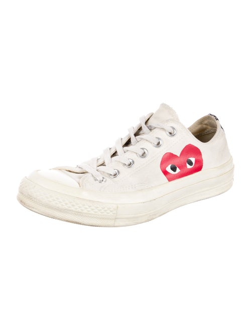 Comme des Garçons Play x Converse Canvas Graphic Print Sneakers