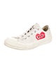 Comme des Garçons Play x Converse Canvas Graphic Print Sneakers