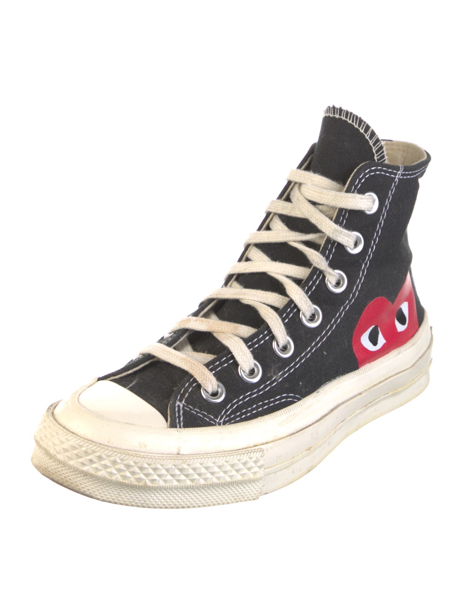 Comme des Garçons Play x Converse Canvas Printed Sneakers